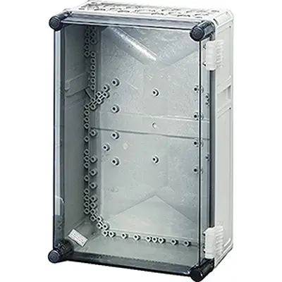Produktfoto 1 von HENSEL Mi Polycarbonat Abzweigdose Grau IP65 Breite 275 mm Höhe 425 mm Länge 150 mm
