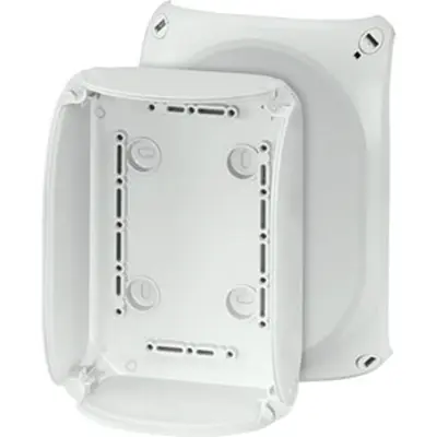 Produktfoto 1 von HENSEL EB Polycarbonat Abzweigdose Grau IP66 Breite 180 mm Höhe 130 mm Länge 77 mm