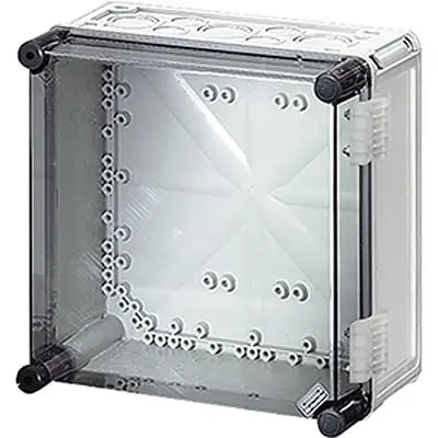 Produktfoto 1 von HENSEL Mi Polycarbonat Abzweigdose Grau IP65 Breite 275mm Höhe 275 mm Länge 150 mm