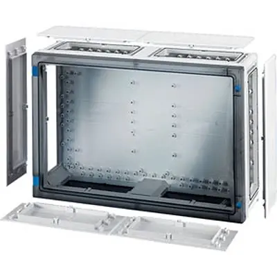 Produktfoto 1 von HENSEL FP Polycarbonat Abzweigdose Klar IP65 Breite 546mm Höhe 366 mm Länge 163 mm