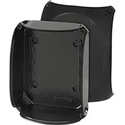 Produktfoto 1 von HENSEL EB Polycarbonat Abzweigdose Schwarz IP66 Breite 255mm Höhe 205 mm Länge 112 mm