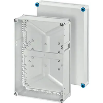 Produktfoto 1 von HENSEL K Polycarbonat Abzweigdose Grau IP66 Breite 275mm Höhe 425 mm Länge 150 mm