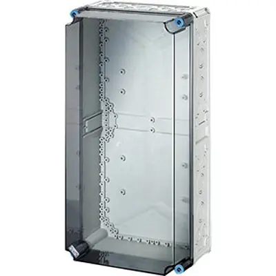 Produktfoto 1 von HENSEL Mi Polycarbonat Abzweigdose Grau IP66 Breite 275 mm Höhe 575 mm Länge 195 mm