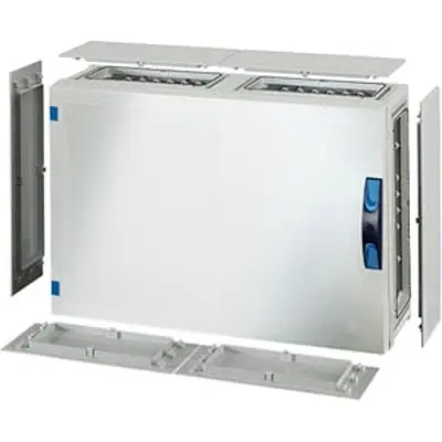 Produktfoto 1 von HENSEL FP Polycarbonat Abzweigdose Grau IP65 Breite 546mm Höhe 366 mm Länge 186 mm