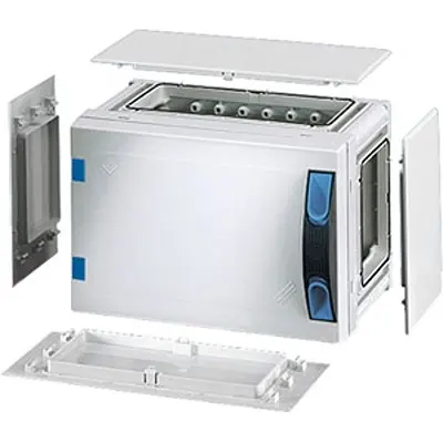Produktfoto 1 von HENSEL FP Polycarbonat Abzweigdose Grau IP65 Breite 276 mm Höhe 186 mm