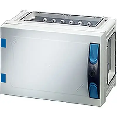 Produktfoto 1 von HENSEL FP Polycarbonat Abzweigdose Grau IP65 Breite 270mm Höhe 180 mm Länge 186 mm