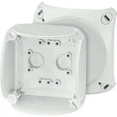 Produktfoto 1 von HENSEL EB Polycarbonat Abzweigdose Grau IP66 Breite 93 mm Höhe 93 mm Länge 62 mm