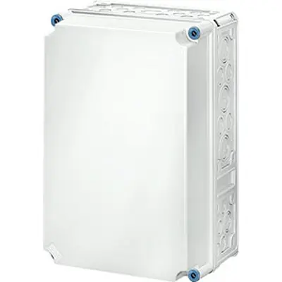 Produktfoto 1 von HENSEL Mi Polycarbonat Abzweigdose Grau IP66 Breite 275 mm Höhe 425 mm Länge 195 mm
