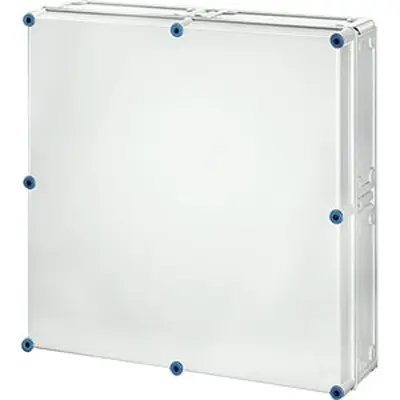 Produktfoto 1 von HENSEL Mi Polycarbonat Abzweigdose Grau IP66 Breite 575 mm Höhe 575 mm Länge 150 mm