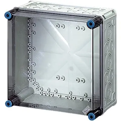 Produktfoto 1 von HENSEL Mi Polycarbonat Abzweigdose Grau IP66 Breite 275mm Höhe 275 mm Länge 150 mm