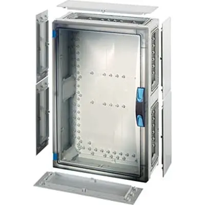Produktfoto 1 von HENSEL FP Polycarbonat Abzweigdose Grau IP66 Breite 306mm Höhe 486 mm Länge 140 mm