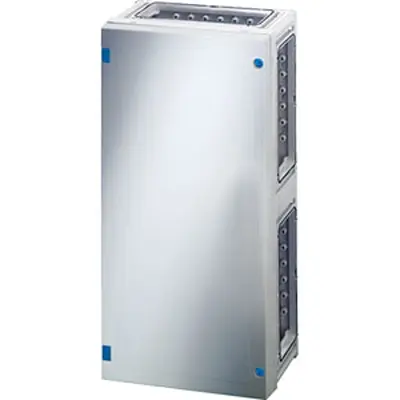 Produktfoto 1 von HENSEL FP Polycarbonat Abzweigdose Grau IP66 Breite 216 mm Höhe 486 mm Länge 140 mm