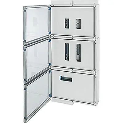 Produktfoto 1 von HENSEL ENYSTAR ENYSTAR Verteilerkasten 63A, 12 Ausgänge Abschließbar