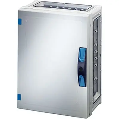 Produktfoto 1 von HENSEL FP Polycarbonat Abzweigdose Grau IP66 Breite 216mm Höhe 306 mm Länge 140 mm