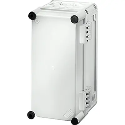Produktfoto 1 von HENSEL Mi Polycarbonat Abzweigdose Grau IP66 Breite 125 mm Höhe 275 mm Länge 150 mm