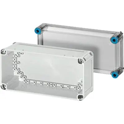 Produktfoto 1 von HENSEL K Polycarbonat Abzweigdose Grau IP66 Breite 275 mm Höhe 125 mm Länge 150 mm