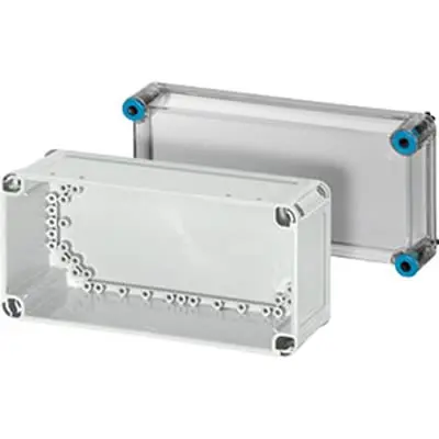 Produktfoto 1 von HENSEL K Polycarbonat Abzweigdose Grau IP66 Breite 275mm Höhe 125 mm Länge 150 mm