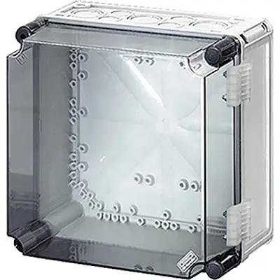 HENSEL Mi Polycarbonat Abzweigdose Grau IP66 Breite 275 mm Höhe 275 mm Länge 195 mm