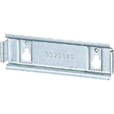 Produktfoto 1 von HENSEL Stahl DIN-Hutschiene KG TS 02, H. 8 mm B. 35 mm, L. 108 mm
