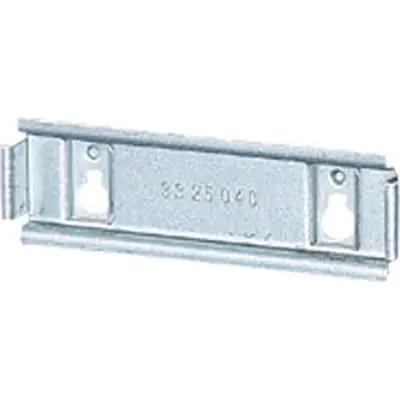 Produktfoto 1 von HENSEL Stahl DIN-Hutschiene KG TS 02, H. 8 mm B. 35mm, L. 108 mm