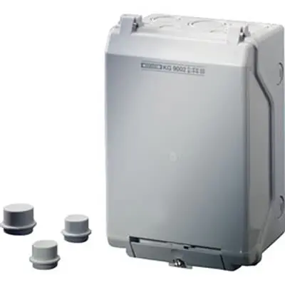 Produktfoto 1 von HENSEL KG Polystyrol Abzweigdose Grau IP66, IP55 Breite 133mm Höhe 205 mm Länge 95 mm