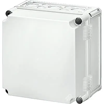 HENSEL Mi Polycarbonat Abzweigdose Grau IP66 Breite 275mm Höhe 275 mm Länge 195 mm