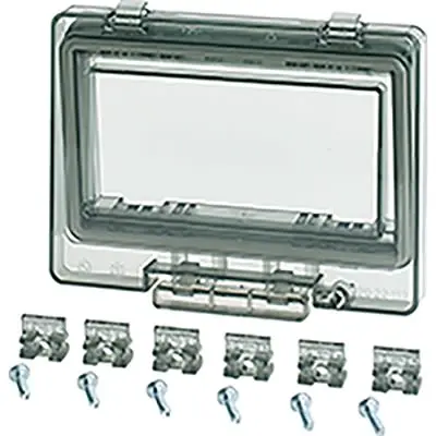 Produktfoto 1 von HENSEL Klappbare Lasche Edelstahl IP66 Mi 104 mm 104 mm 141mm