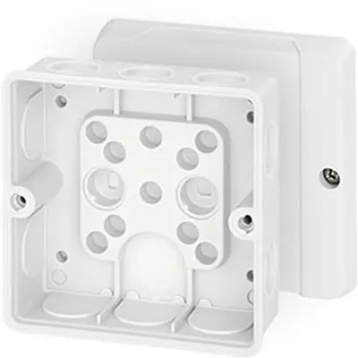 Produktfoto 1 von HENSEL DE Polycarbonat Abzweigdose Weiß IP55 Breite 98mm Höhe 98 mm Länge 55 mm