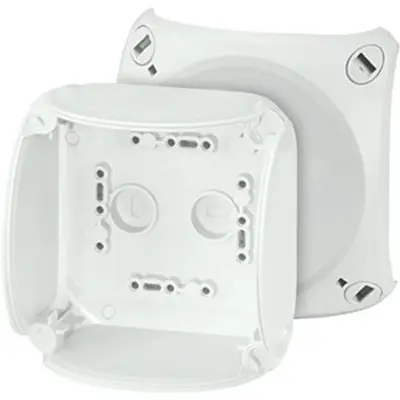 Produktfoto 1 von HENSEL EB Polycarbonat Abzweigdose Grau IP66 Breite 104 mm Höhe 104 mm Länge 70 mm