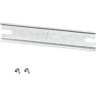 Produktfoto 1 von HENSEL Stahlblech DIN-Hutschiene DK TS 25, H. 35 mm B. 35 mm, L. 218 mm
