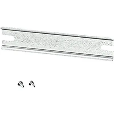 Produktfoto 1 von HENSEL Stahlblech DIN-Hutschiene DK TS 25, H. 35 mm B. 35mm, L. 218 mm