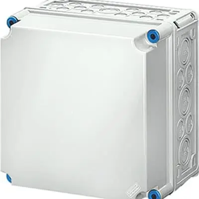 Produktfoto 1 von HENSEL Mi Polycarbonat Abzweigdose Grau IP66 Breite 275mm Höhe 275 mm Länge 195 mm