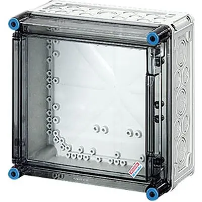 Produktfoto 1 von HENSEL Mi Polycarbonat Abzweigdose Grau IP65 Breite 275mm Höhe 275 mm Länge 119 mm