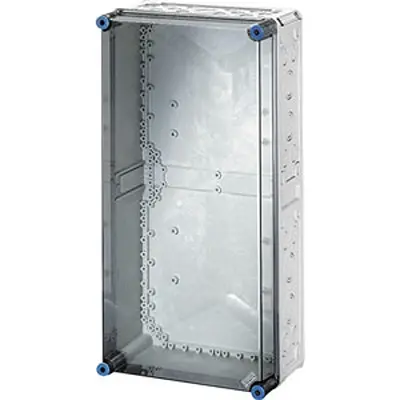 Produktfoto 1 von HENSEL Mi Polycarbonat Abzweigdose Grau IP66 Breite 275 mm Höhe 575 mm Länge 150 mm