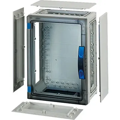Produktfoto 1 von HENSEL FP Polycarbonat Abzweigdose Klar IP65 Breite 276 mm Höhe 366 mm Länge 186 mm