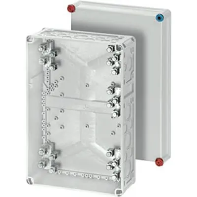 Produktfoto 1 von HENSEL K Polycarbonat Abzweigdose Grau IP65 5 Breite 300mm Höhe 450 mm Länge 170 mm