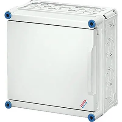 Produktfoto 1 von HENSEL Mi Polycarbonat Abzweigdose Grau IP65 Breite 275mm Höhe 275 mm Länge 119 mm