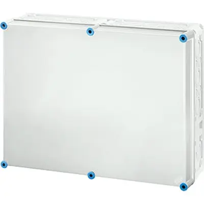 Produktfoto 1 von HENSEL Mi Polycarbonat Abzweigdose Grau IP66 Breite 575 mm Höhe 425 mm Länge 150 mm