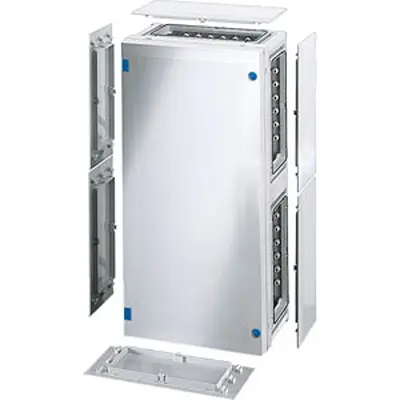 Produktfoto 1 von HENSEL FP Polycarbonat Abzweigdose Grau IP65 Breite 276 mm Höhe 546 mm Länge 163 mm