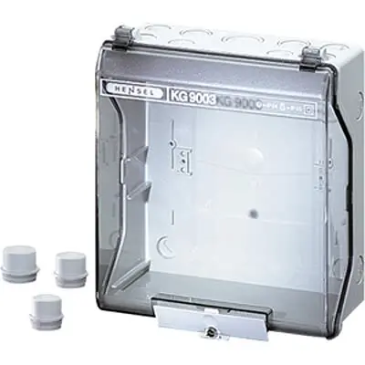 HENSEL KG Polystyrol Abzweigdose Grau IP55, IP66 Breite 182mm Höhe 205 mm Länge 95 mm