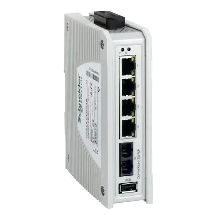 Produktfoto 1 von Schneider Electric Ethernet-Switch 4-Port Unmanaged