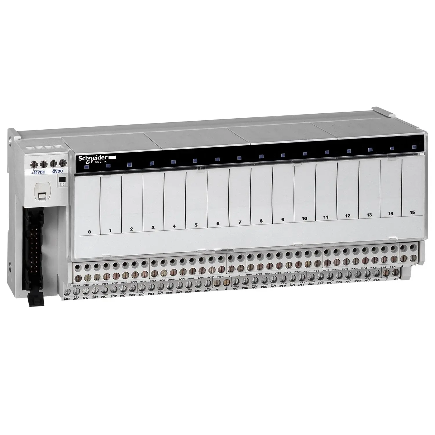 Produktfoto 1 von Schneider Electric Telefast Untersockel für ABR7S21 Modicon ABE7 19 →30 V