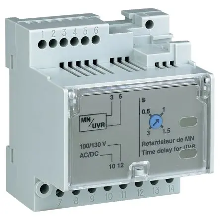 Produktfoto 1 von Schneider Electric LV83 Zeitrelais 200 V ac 200V ac, 250 V ac, 0.5 to 3 s
