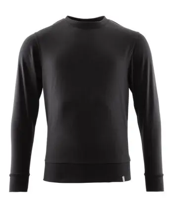Produktfoto 1 von Mascot Workwear 20384-788 Herren Sweatshirt, 40% recyceltes Polyester, 60% Bio-Baumwolle Schwarz, Größe S, Größe S