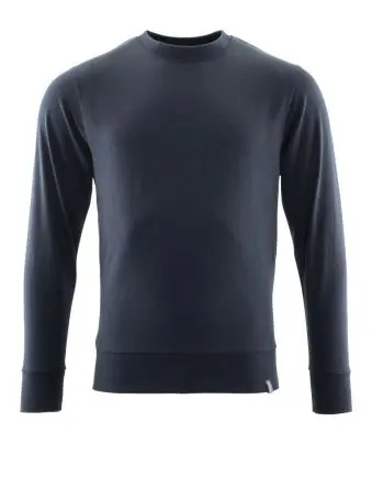 Produktfoto 1 von Mascot Workwear 20384-788 Herren Sweatshirt, 40% recyceltes Polyester, 60% Bio-Baumwolle Dunkles marineblau, Größe M,