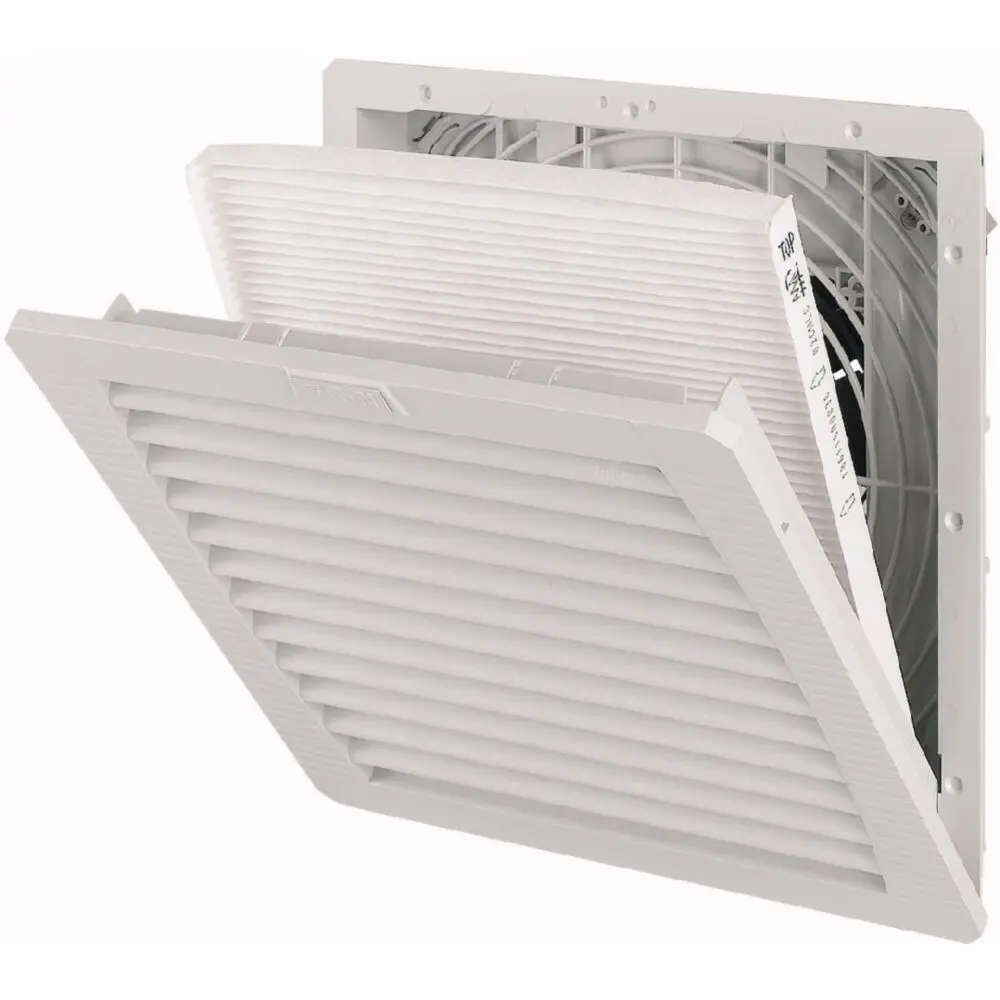 Eaton ac Filterlüfter, 40dB(A), 230 →240 V ac, 18W, 160m³/h, 252x252mm, IP55