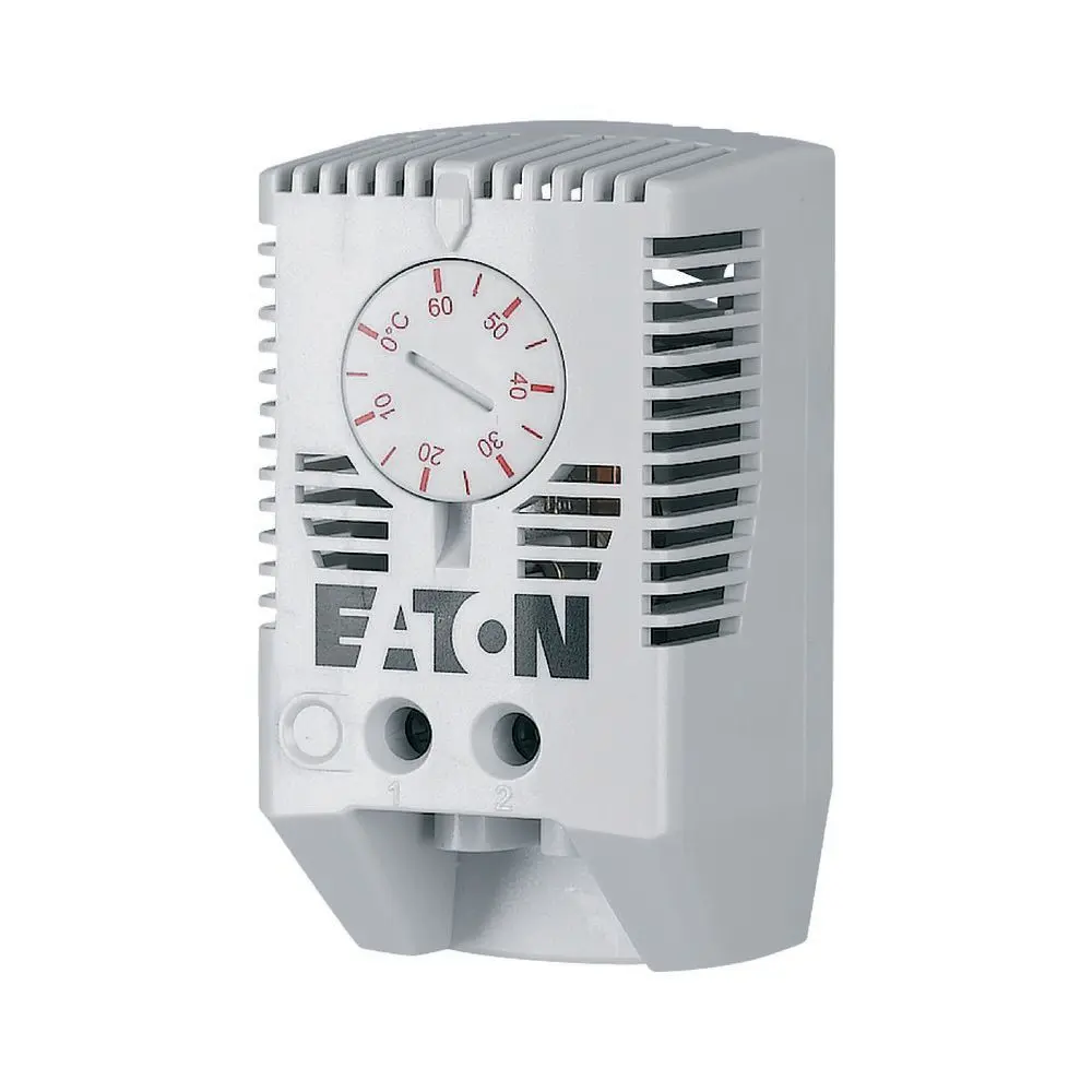 Produktfoto 1 von Eaton xEffect E-FAN Thermostat 10 A / 240V 1 Schließer/1 Öffner, 60 °C, 0 °C 120/240 V
