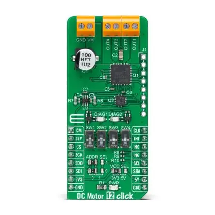Produktfoto 1 von Brand-Rex TB9054FTG Entwicklungswerkzeug für Motoren und Robotik, DC Motor 12 Click Bürstenloser