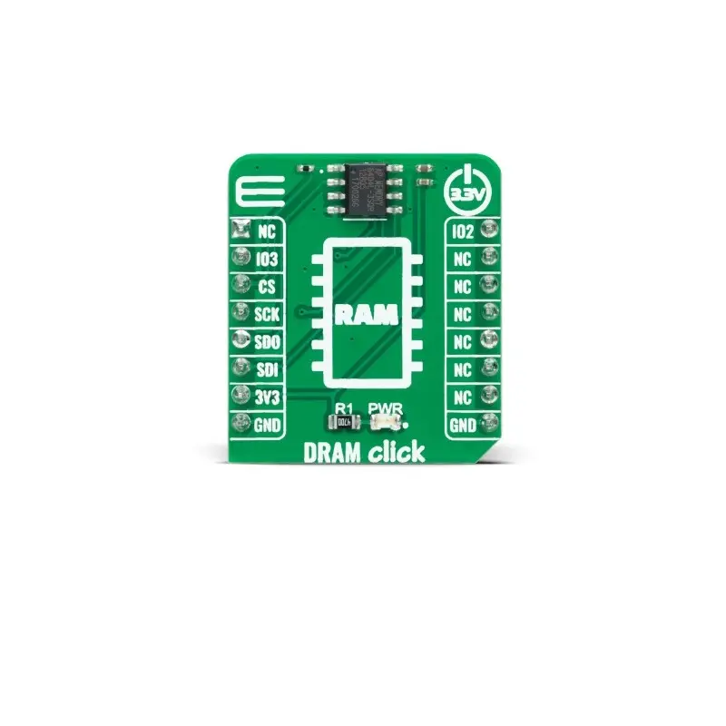 Produktfoto 1 von Brand-Rex Speicher-Entwicklungskit, APS6404L-3SQR SRAM, Entwicklungsboard, DRAM Click