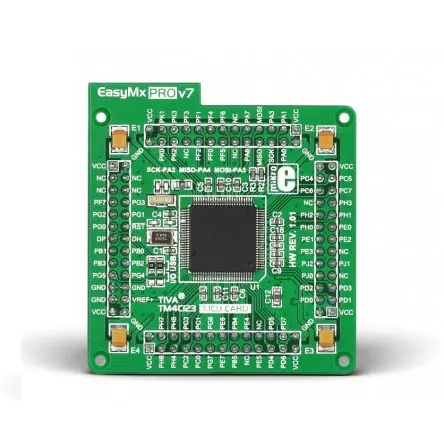 Produktfoto 1 von Brand-Rex EasyMx PRO v7 für Tiva C-Serie MCU, MCU-Karte Entwicklungstool Microcontroller AVR TM4C123GH6P Mikroe-1621